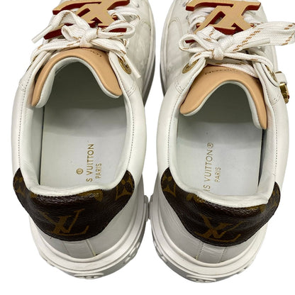 Louis Vuitton Sneakers 36 White Beige Leather — view 7