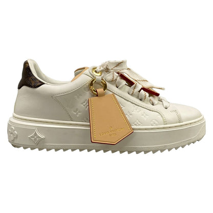Louis Vuitton Sneakers 36 White Beige Leather — view 4