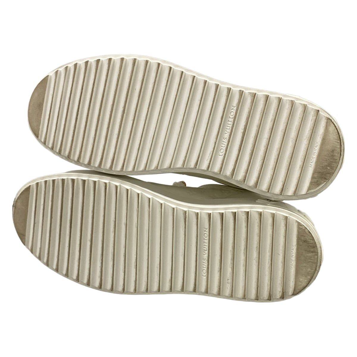Louis Vuitton Sneakers 36 White Beige Leather — view 8