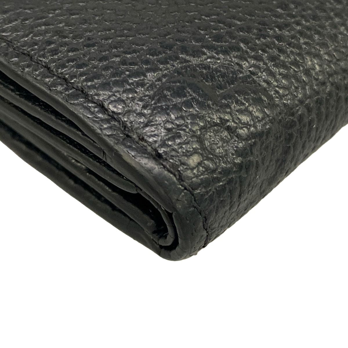 Louis Vuitton Trifold Wallet Monogram Empreinte Portefeuille Zoe Noir Leather — view 6