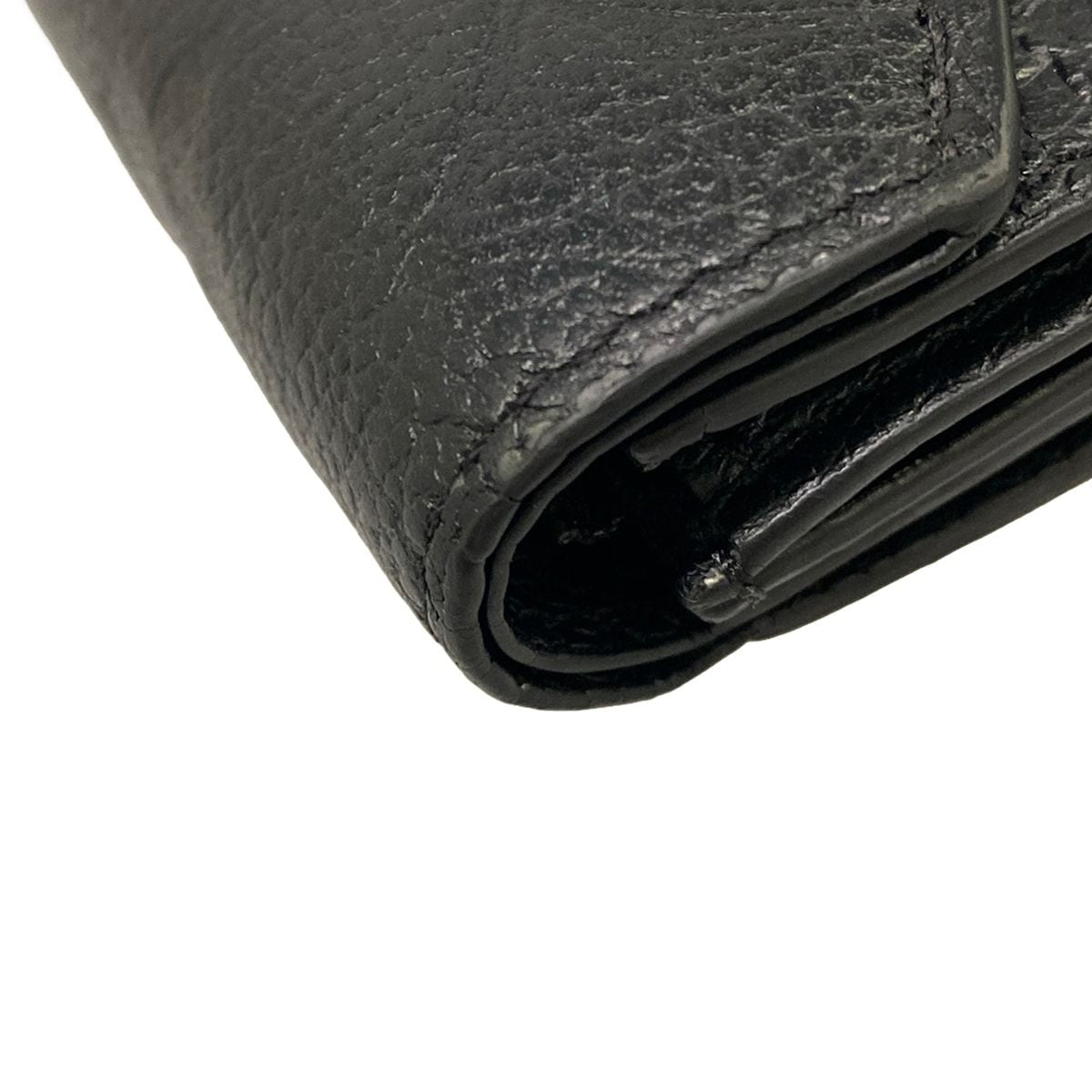 Louis Vuitton Trifold Wallet Monogram Empreinte Portefeuille Zoe Noir Leather — view 7