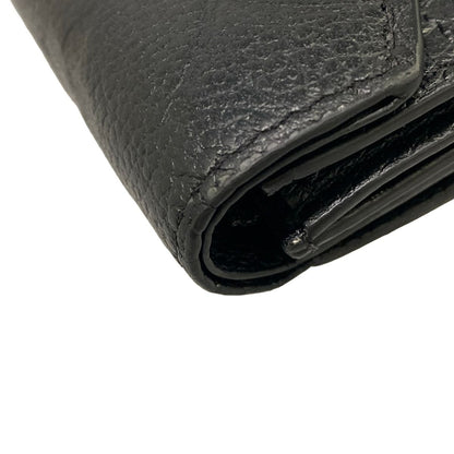 Louis Vuitton Trifold Wallet Monogram Empreinte Portefeuille Zoe Noir Leather — view 7
