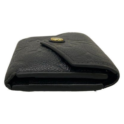Louis Vuitton Trifold Wallet Monogram Empreinte Portefeuille Zoe Noir Leather — view 8