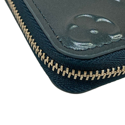 Louis Vuitton Coin Case Cruise Collection Zippy Purse Steel Blue Leather Cowhide — view 6