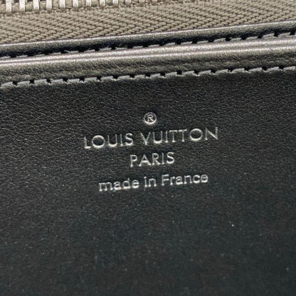 Louis Vuitton Wallet Cousin Zippy Anthracite Leather — view 5