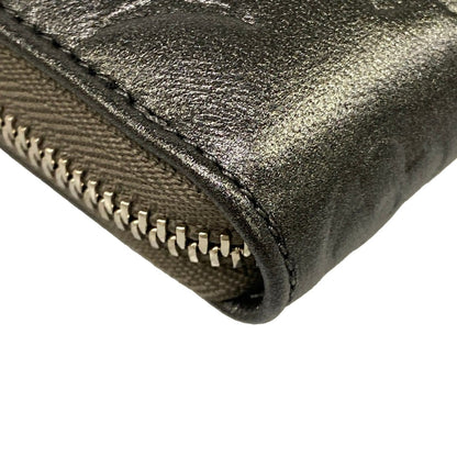 Louis Vuitton Wallet Cousin Zippy Anthracite Leather — view 6