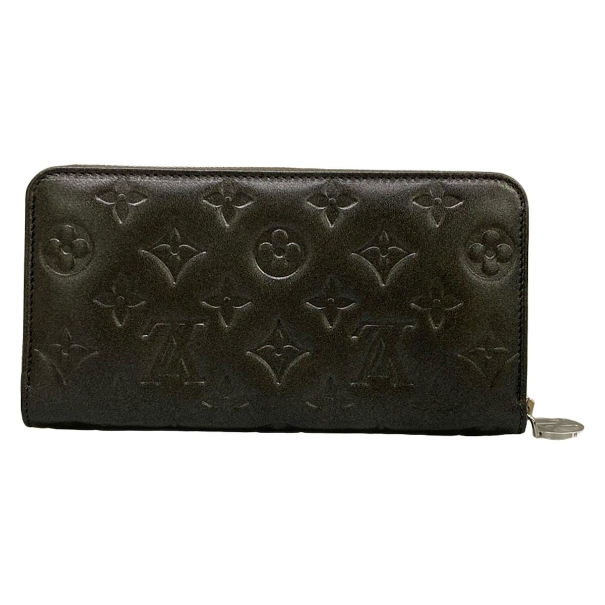 Louis Vuitton Wallet Cousin Zippy Anthracite Leather — view 2