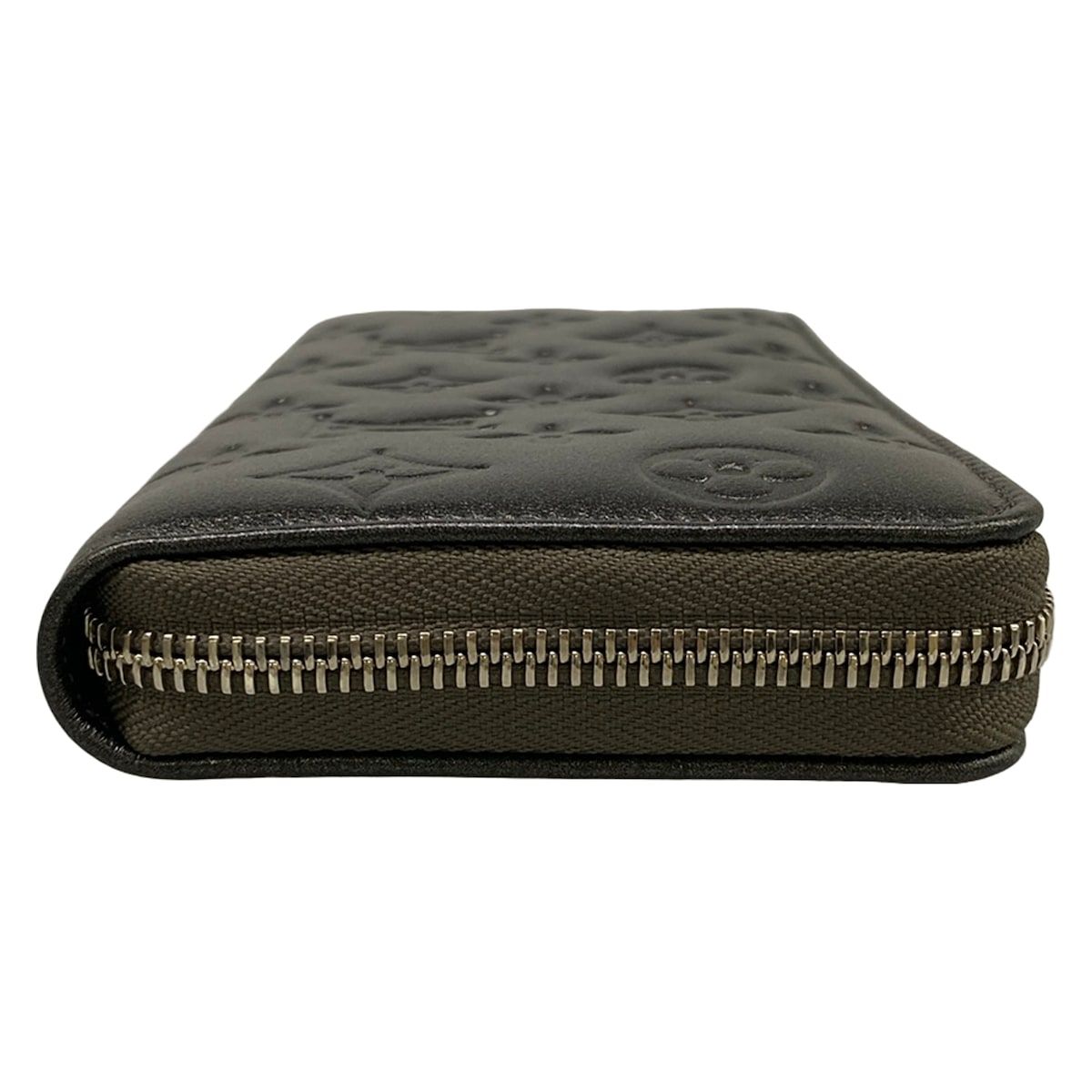 Louis Vuitton Wallet Cousin Zippy Anthracite Leather — view 8
