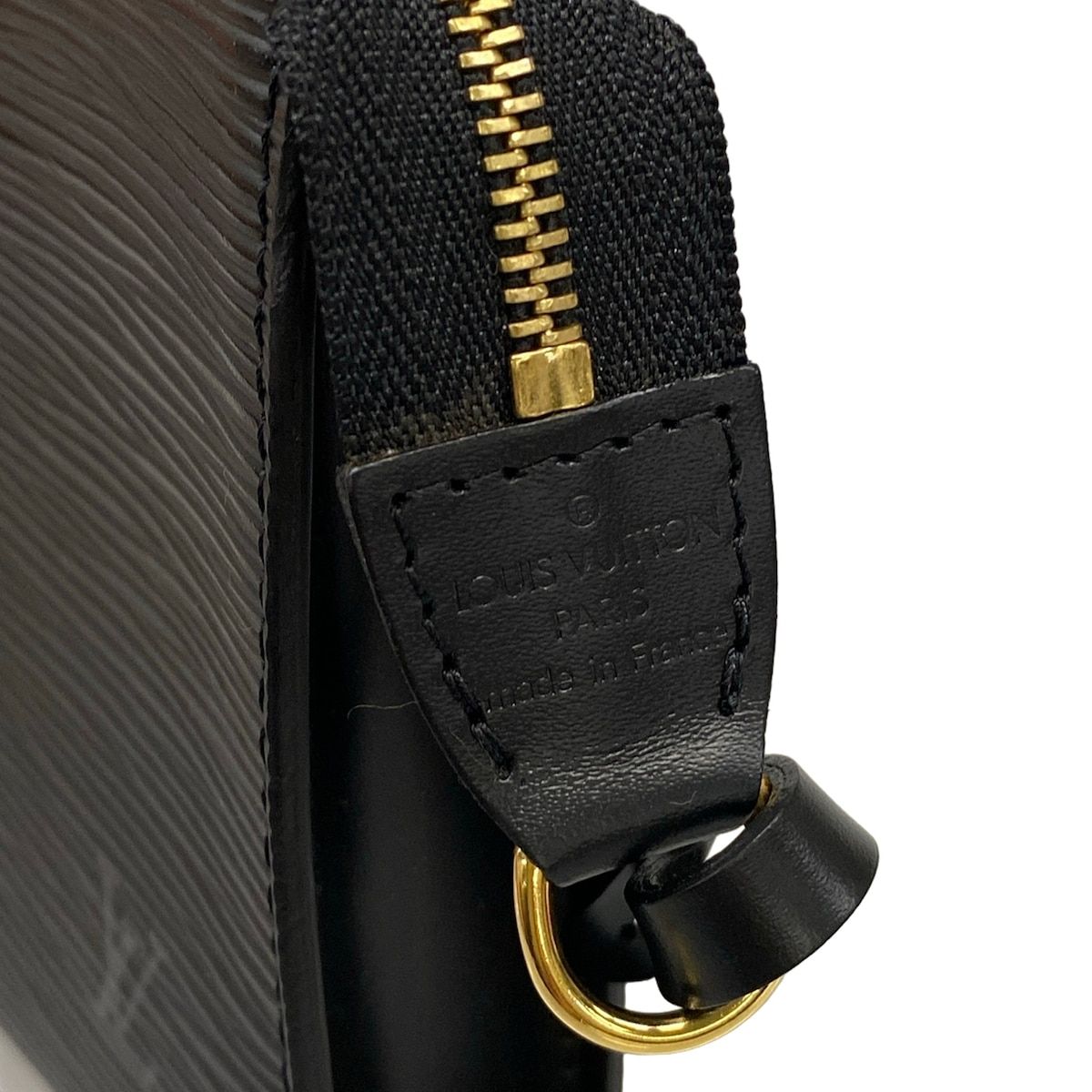 Louis Vuitton Handbag Epi Pochette 24 Noir Leather — view 9