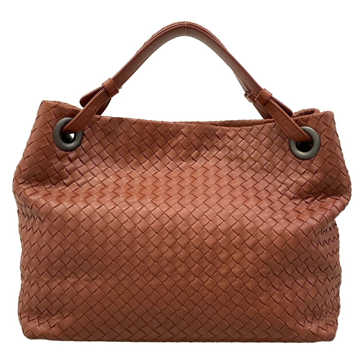 Bottega Veneta Tote Garda Dark Brown Leather