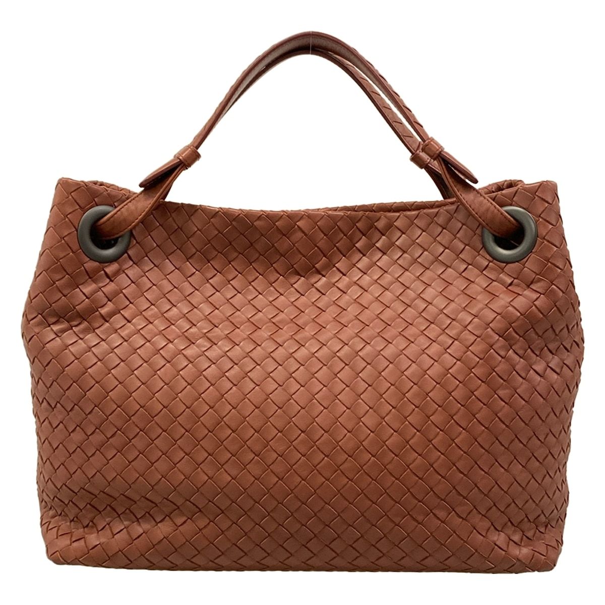 Bottega Veneta Tote Garda Dark Brown Leather — view 3