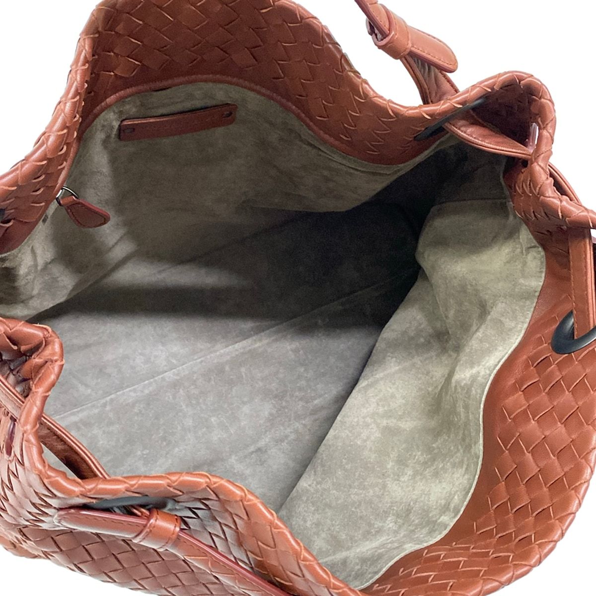 Bottega Veneta Tote Garda Dark Brown Leather — view 7