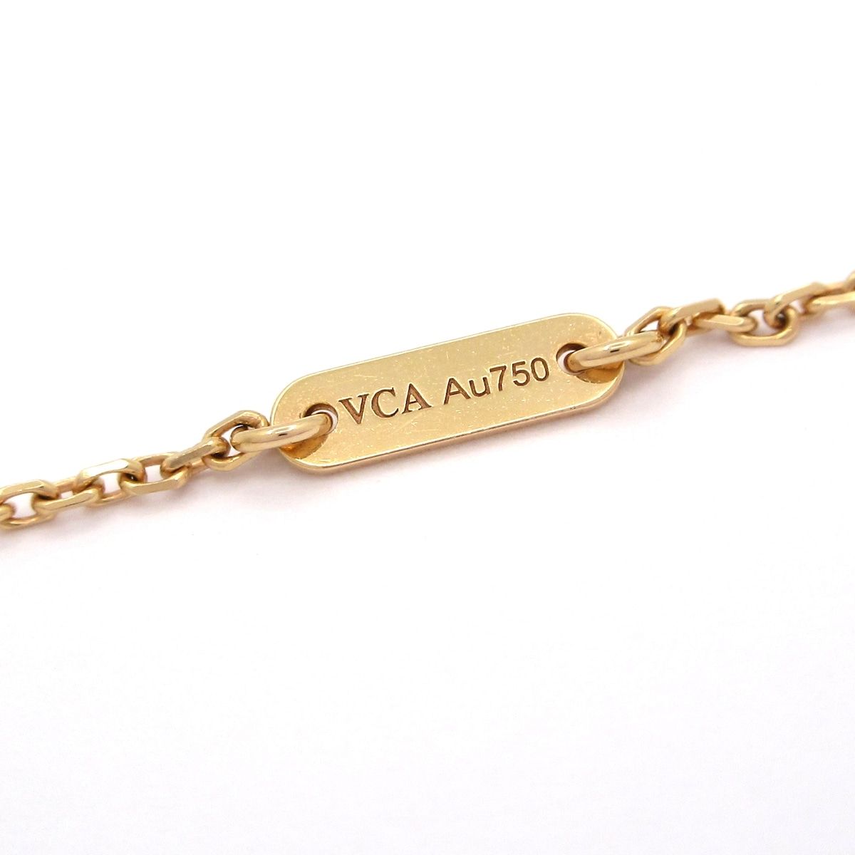 Van Cleef & Arpels Necklace Sweet Alhambra 18k Pink Gold — view 5