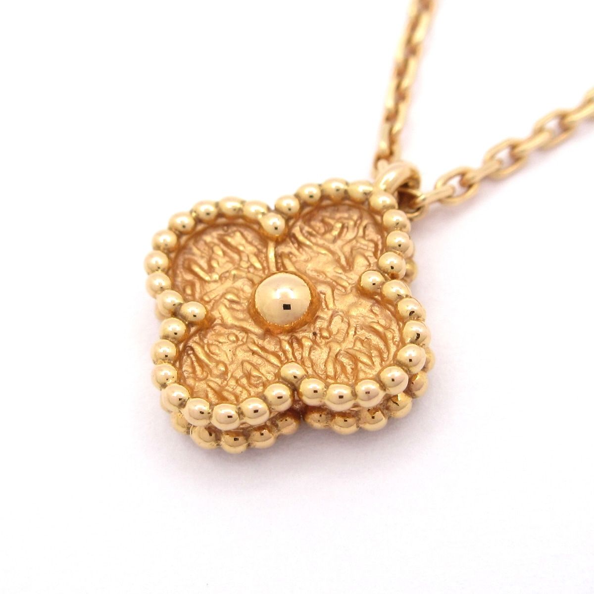 Van Cleef & Arpels Necklace Sweet Alhambra 18k Pink Gold — view 3
