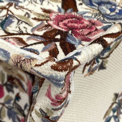 Dior Tote Book Large White Dark Brown Multi — view 6