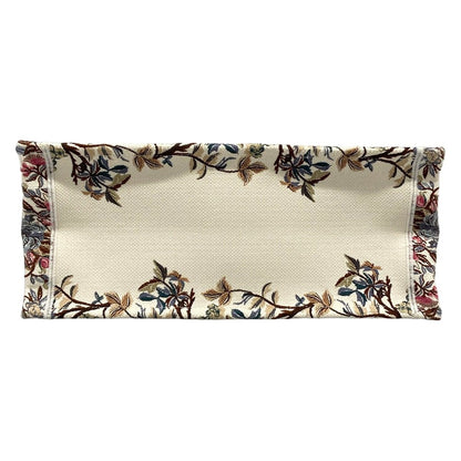 Dior Tote Book Large White Dark Brown Multi — view 5