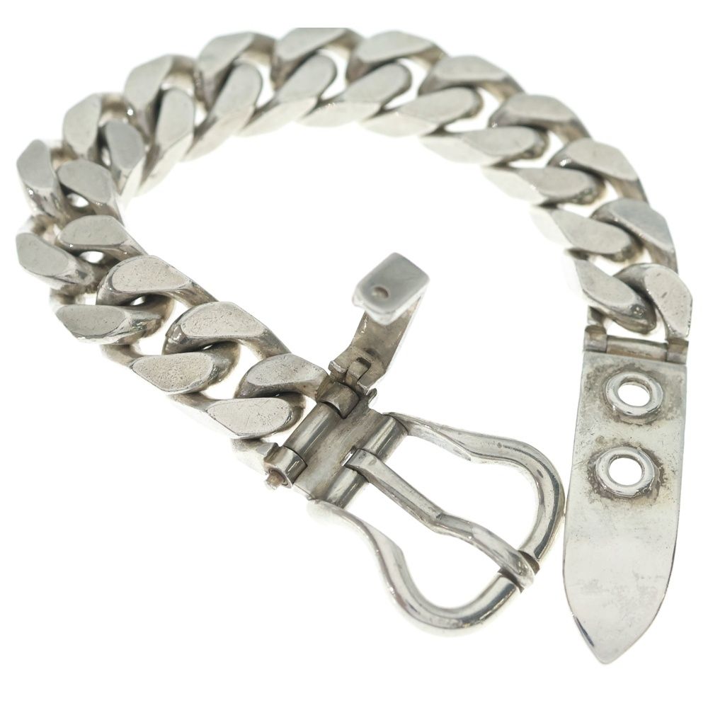 Hermes Vintage Boucle Selier GM Bracelet Silver — view 5