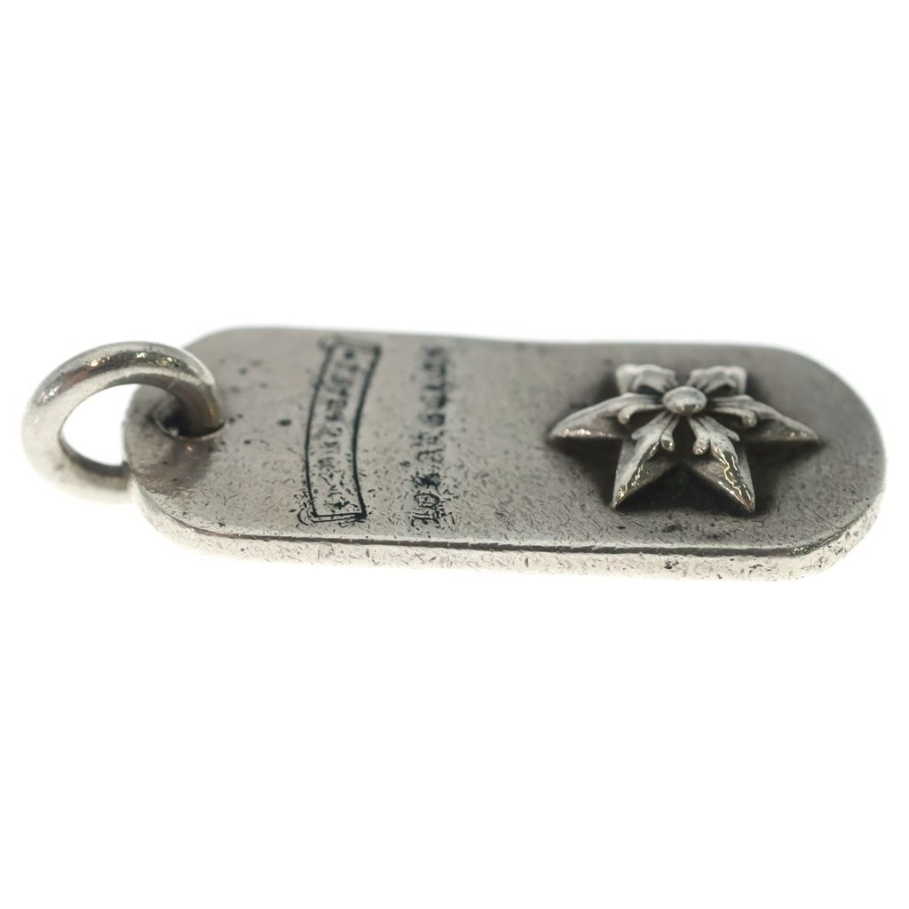 Chrome Hearts Raised Star Dogtag Dog Tag la Limited Silver Necklace Top — view 4
