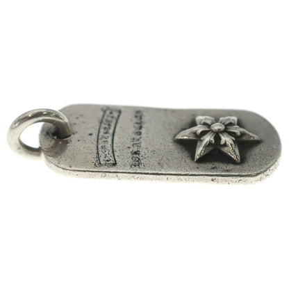 Chrome Hearts Raised Star Dogtag Dog Tag la Limited Silver Necklace Top — view 4
