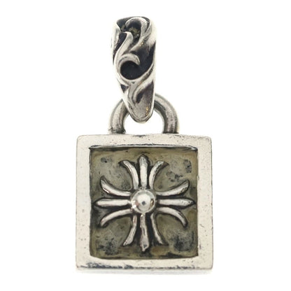Chrome Hearts Framed CH Plus Charm Pendant Top Silver
