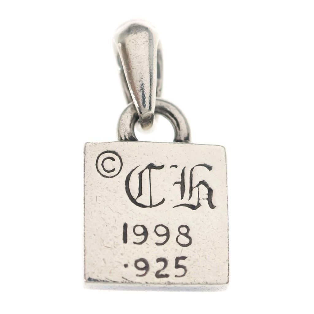 Chrome Hearts Framed CH Plus Charm Pendant Top Silver — view 2