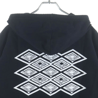 Chrome Hearts Sweatshirt HD Zip Foti Fotiback Print Zip Up Hoodie — view 4