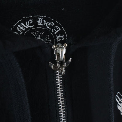 Chrome Hearts Sweatshirt HD Zip Foti Fotiback Print Zip Up Hoodie — view 5