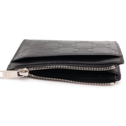 Celine Triomphe Fragment Case Coin Card Black — view 4