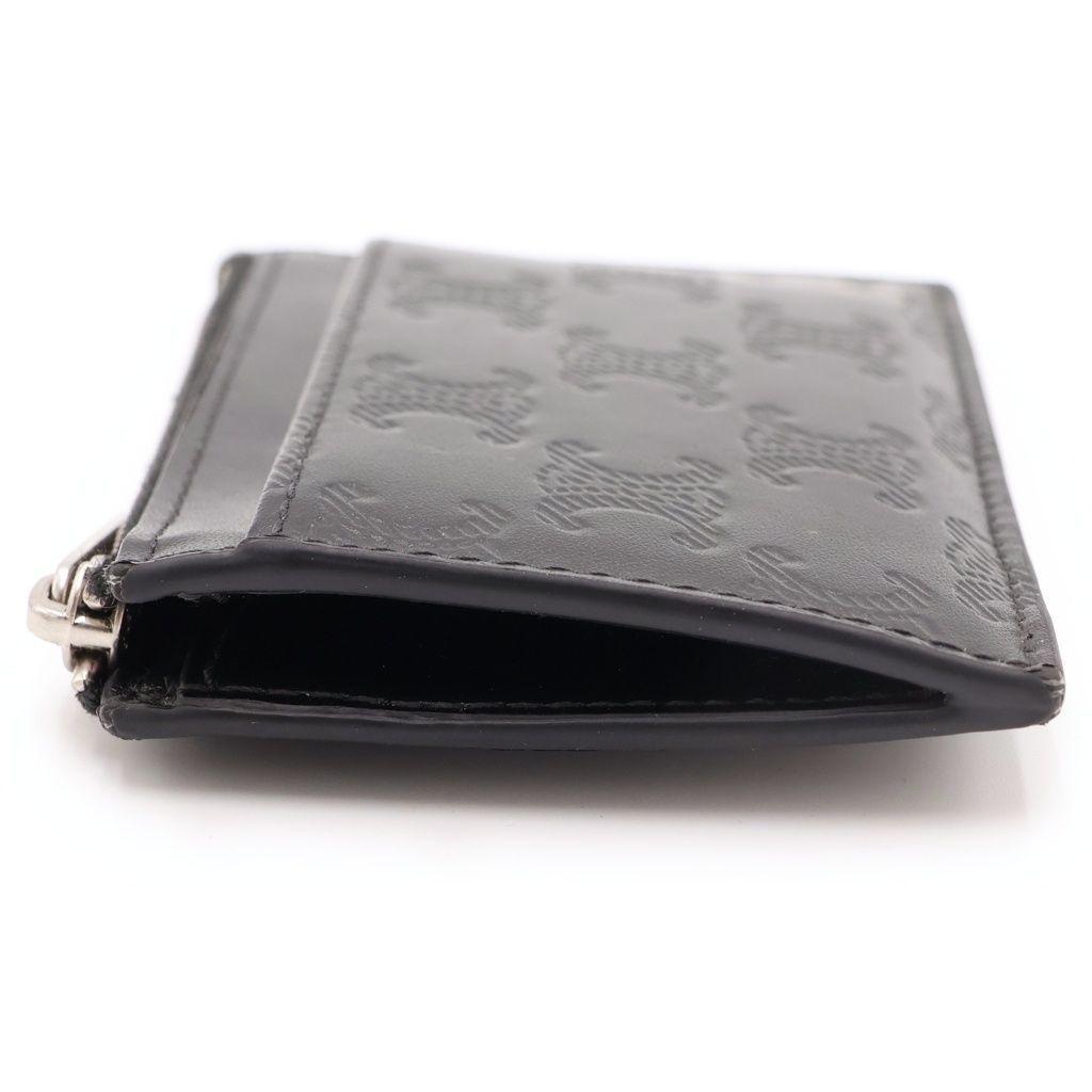 Celine Triomphe Fragment Case Coin Card Black — view 3