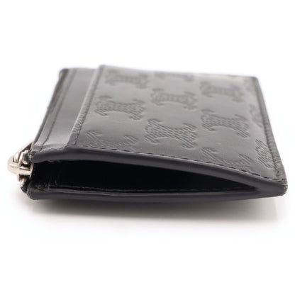Celine Triomphe Fragment Case Coin Card Black — view 3