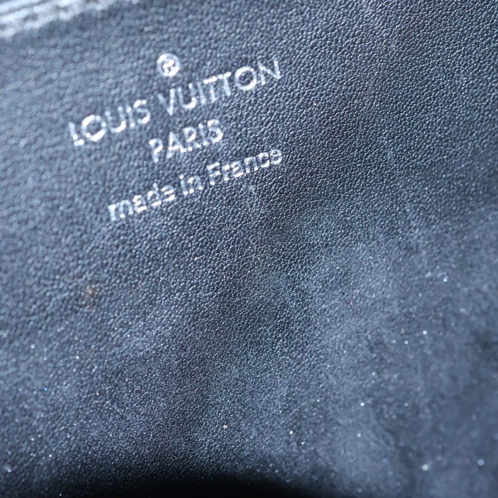 Louis Vuitton Monogram Mahina Zippy Wallet Black — view 6