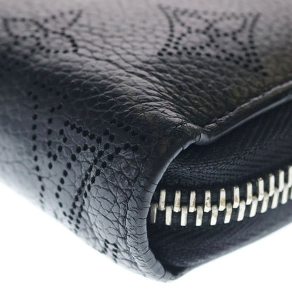 Louis Vuitton Monogram Mahina Zippy Wallet Black — view 5