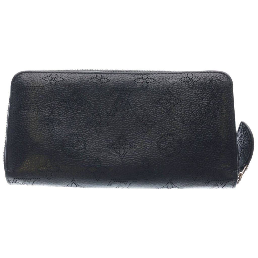 Louis Vuitton Monogram Mahina Zippy Wallet Black — view 2