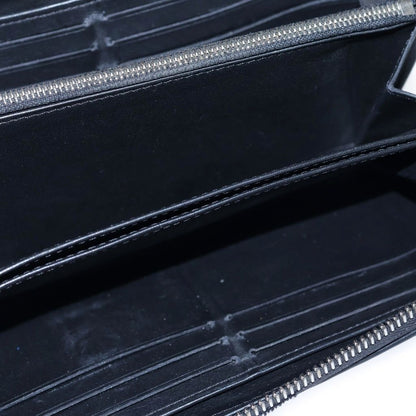 Louis Vuitton Monogram Mahina Zippy Wallet Black — view 4