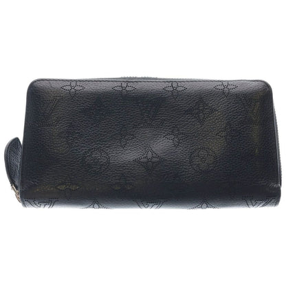 Louis Vuitton Monogram Mahina Zippy Wallet Black