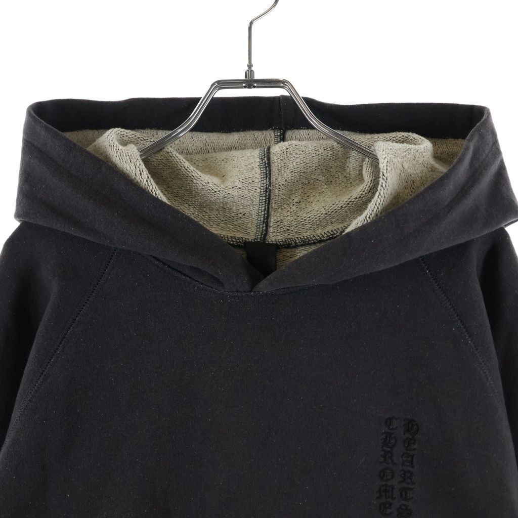 Chrome Hearts Grp Not Vertical Logo Daga Embroidered Sweatshirt Pullover Hoodie — view 3
