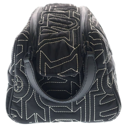 Louis Vuitton LV Snow Dopp Kit Embroidery Nylon Pouch Second Handbag Black — view 3
