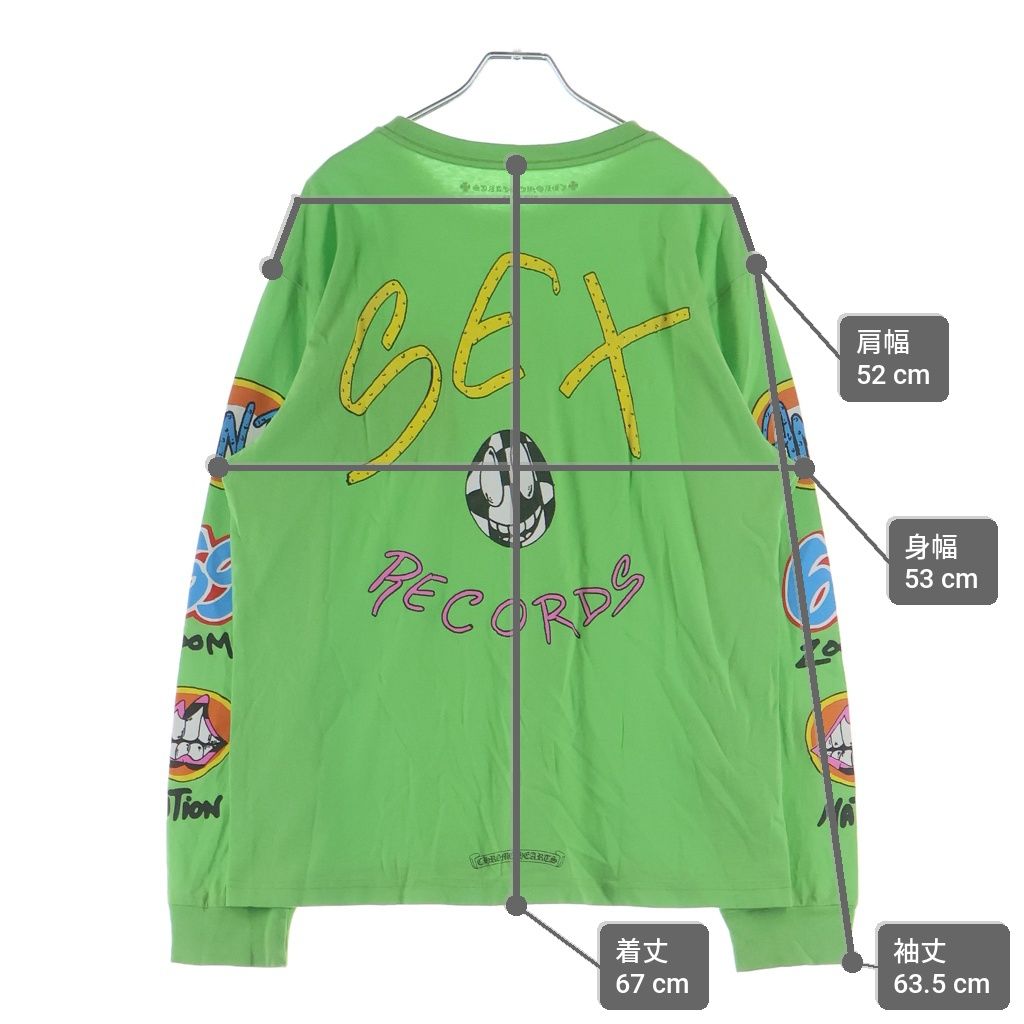 Chrome Hearts Matty Boy Ppo Sex Rcd LS Tee Boy Sex Calf Cord Crew Neck Long — view 9