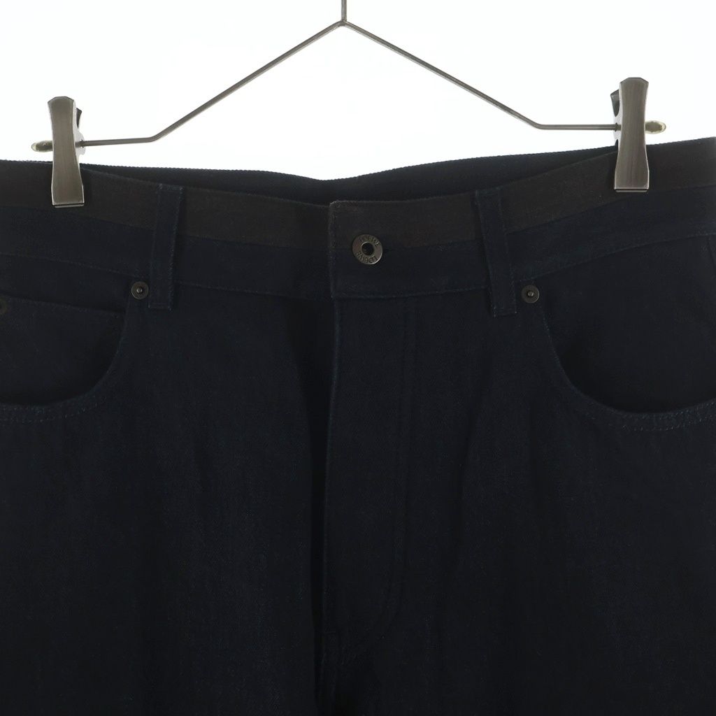 Loewe Turn UP Jeans Up Roll Up Logo Pants — view 3