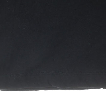 Moncler Maglia Front Logo Print Crew Neck Short Sleeve T-Shirt Black — view 6