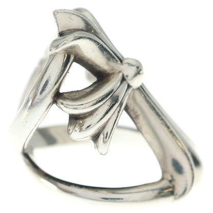 Chrome Hearts Infinity CH Crs CH Cross Silver Ring — view 3