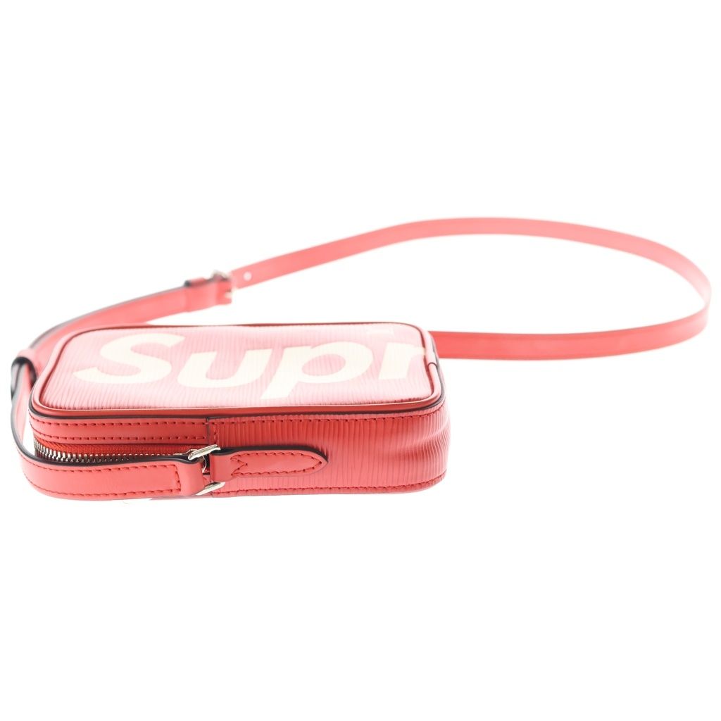 Louis Vuitton Supreme LV Danube Ppm Epi Ppm Leather Shoulder Bag Red — view 3