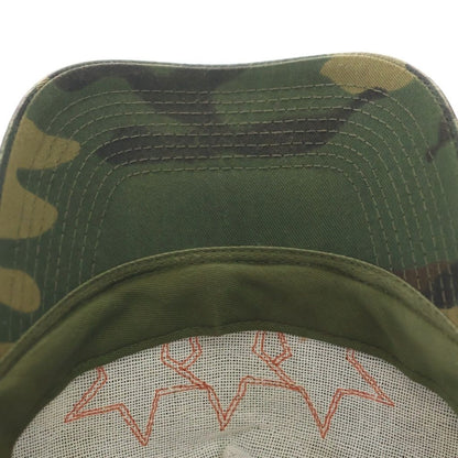 Chrome Hearts Vintage Trucker Cap Leather Star Patch Camo Pattern Mesh Truck — view 7
