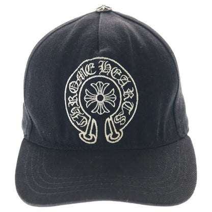 Chrome Hearts Trucker Cap Denim Horse Shoe Stitch Cap Hat — view 4