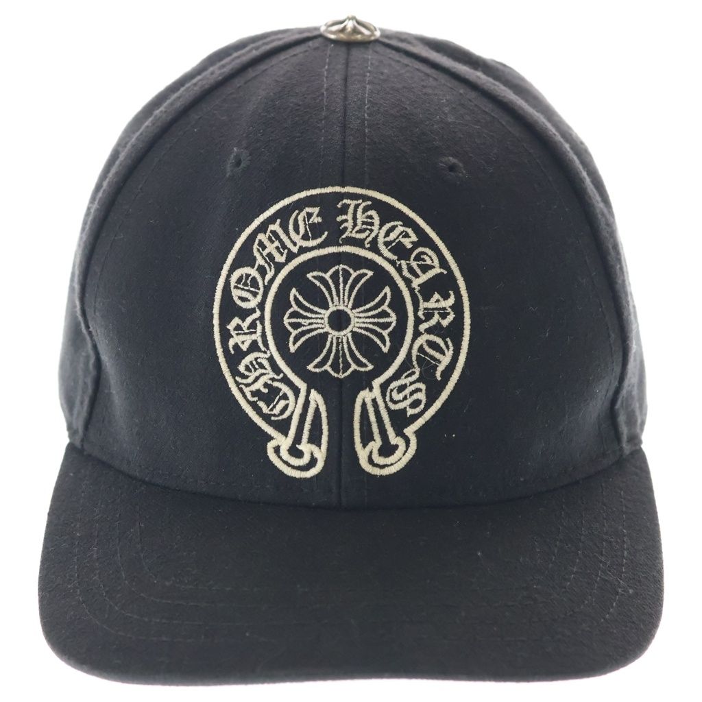 Chrome Hearts Trucker Cap Denim Horse Shoe Stitch Cap Hat — view 4