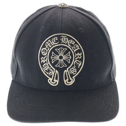 Chrome Hearts Trucker Cap Denim Horse Shoe Stitch Cap Hat — view 4