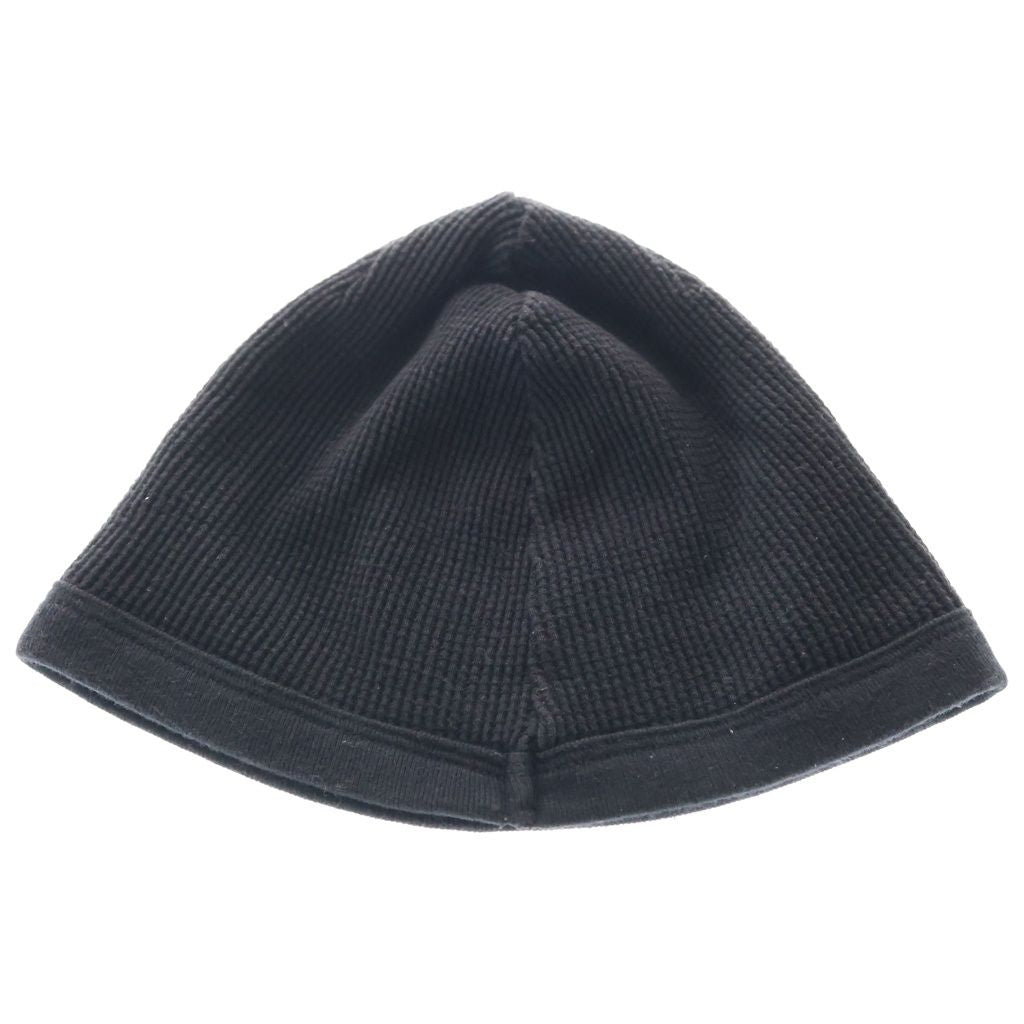 Chrome Hearts Horse Shoe Embroidery Logo Thermal Knit Beanie Hat Black — view 2
