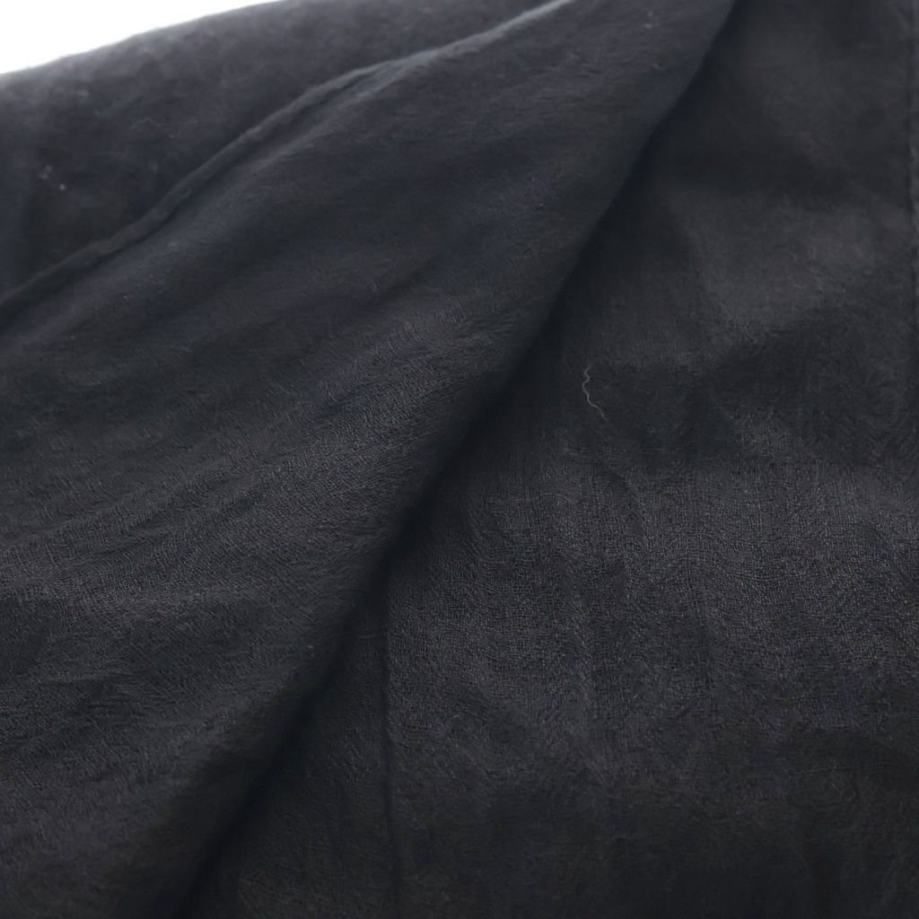 Chrome Hearts Scarf Apple a Day CH Embroidery Wool Shawl Black — view 6