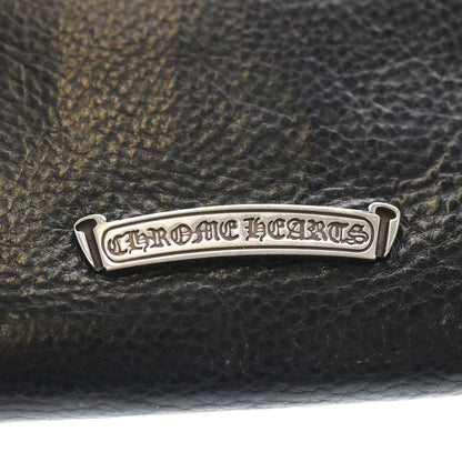 Chrome Hearts Judy Cross Ball Button Leather Wallet Black — view 5