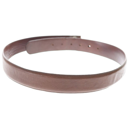 Chrome Hearts 1.5 Strap Scroll Level Roulis Betts Leather Belt Brown — view 2